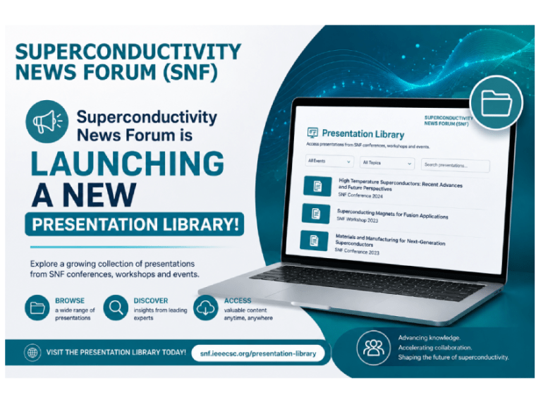 SNF Presentation Library Launch Graphic